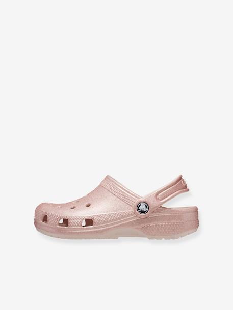 Sabots enfant 206993 Classic Glitter CROCS™ rose nude 4 - vertbaudet enfant 