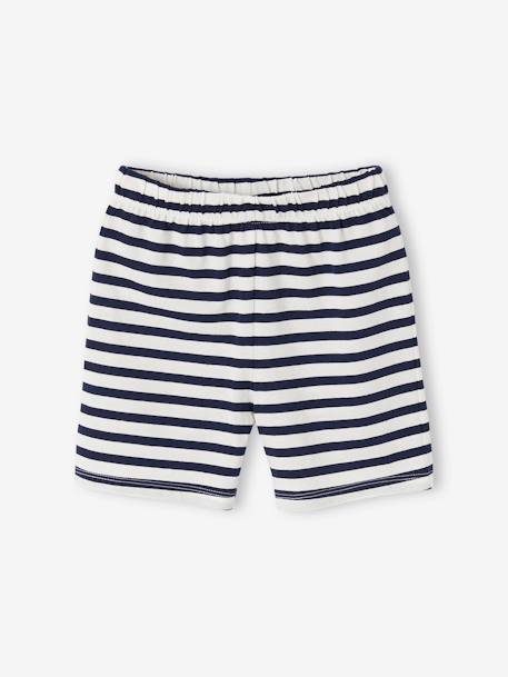 Lot de 2 pyjashorts rayés garçon marine 5 - vertbaudet enfant 