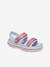 Sabots enfant 209423 Crocband Cruiser Sandal CROCS™ bleu ciel+marine+rose pâle 1 - vertbaudet enfant 