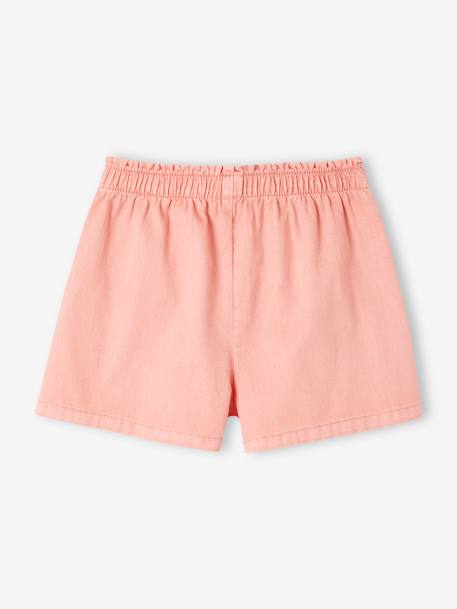 Short couleur fille facile à enfiler blush+jaune pastel+marine 3 - vertbaudet enfant 