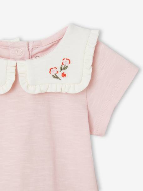 Lot de 2 t-shirts naissance en coton biologique rose 7 - vertbaudet enfant 