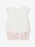 Ensemble robe brodée et bloomer en gaze de coton naissance rose 4 - vertbaudet enfant 