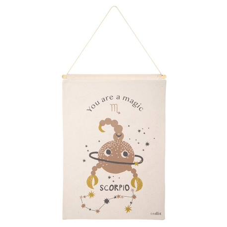 LITTLE SCORPIO déco murale enfant zodiaque signe scorpion BEIGE 1 - vertbaudet enfant 