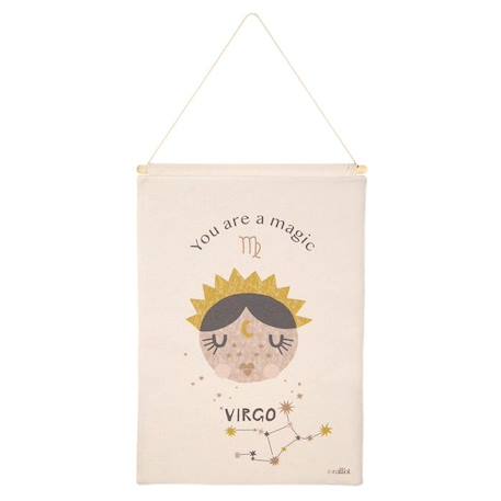 LITTLE VIRGO déco murale enfant zodiaque signe vierge BEIGE 1 - vertbaudet enfant 