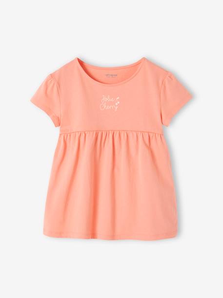 Pyjashort fille en gaze de coton rose 3 - vertbaudet enfant 