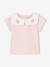 Lot de 2 t-shirts naissance en coton biologique rose 3 - vertbaudet enfant 