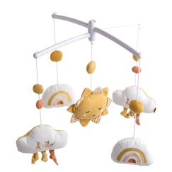 Mobile musical bébé soleil et nuage en coton Sunlight  - vertbaudet enfant