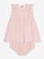 Robe + bloomer PETIT BATEAU rose pâle 2 - vertbaudet enfant 