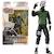 Figurine Anime Heroes 17 cm - Kakashi Hatake - Naruto Shippuden - BANDAI NOIR 1 - vertbaudet enfant 