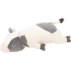 Jouet-Premier âge-Peluche Molly Vache - L - Moelleuse et Relaxante - 53 cm - TROUSSELIER