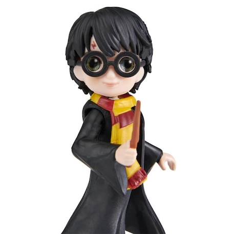 Figurine Harry Potter Magical Minis - SPIN MASTER - 6062061 - 8 cm articulée + fiche collection NOIR 4 - vertbaudet enfant 