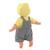 Poupon Ecolo Doll - PETITCOLLIN - Harry - Corps et vêtements en coton biologique - 25 cm JAUNE 2 - vertbaudet enfant 