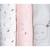 Langes  70x70cm en coton bio rose ROSE 1 - vertbaudet enfant 