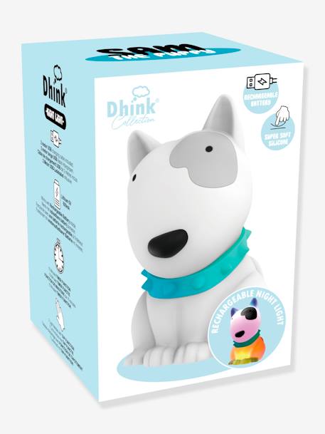 Veilleuse souple rechargeable Sam le chien - DHINK KONTIKI blanc 4 - vertbaudet enfant 