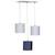 Suspension Lumineuse Trio Plafonnier en coton gris GRIS 1 - vertbaudet enfant 