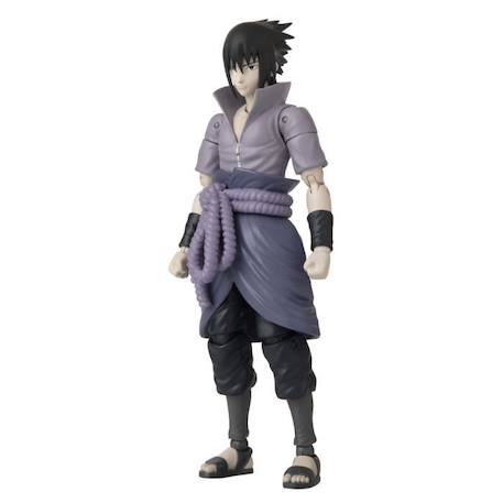 Figurine Anime Heroes 17 cm - Sasuke Uchiwa - BANDAI Naruto Shippuden GRIS 5 - vertbaudet enfant 