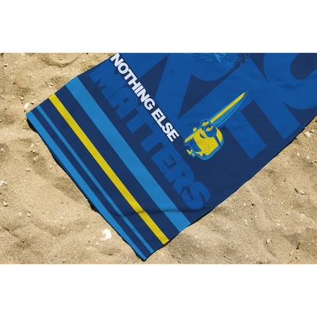 Serviette de plage Minions - UNIVERSAL STUDIO - 70x140 cm - 100% coton - Bleu BLEU 2 - vertbaudet enfant 