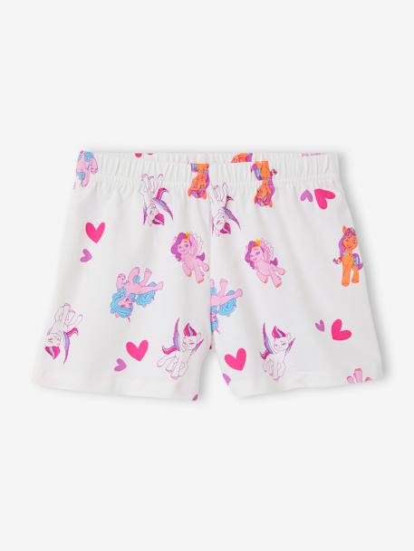 Pyjashort fille My Little Pony® blanc imprimé 3 - vertbaudet enfant 