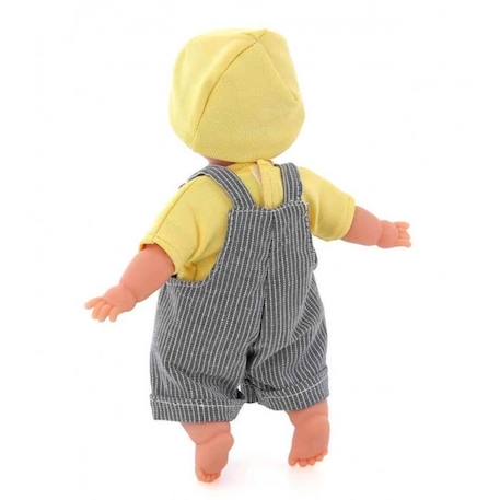 Poupon Ecolo Doll - PETITCOLLIN - Harry - Corps et vêtements en coton biologique - 25 cm JAUNE 3 - vertbaudet enfant 