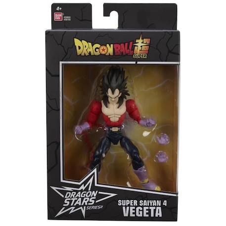 Figurine Dragon Ball Super Dragon Stars 17 cm - Super Saiyan 4 Vegeta - BANDAI ROUGE 2 - vertbaudet enfant 