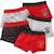 Boxers Harry Potter - WARNER - Lot De 5 - Garçon - Rouge ROUGE 1 - vertbaudet enfant 