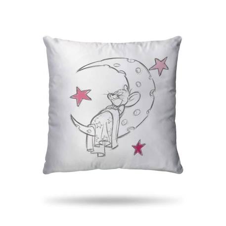 WARNER - Housse De Couette Tom and Jerry Fille 140x200 cm - Rose-Blanc - 100% Coton BLANC 2 - vertbaudet enfant 