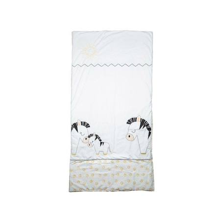 Edredon lit bébé en coton BLANC 1 - vertbaudet enfant 