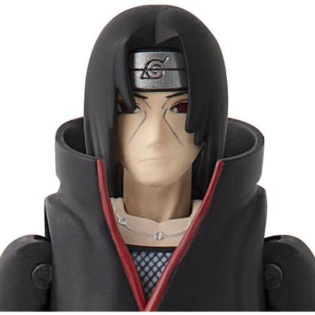 Figurine Anime Heroes 17 cm - Itachi Uchiwa - BANDAI - Naruto Shippuden NOIR 4 - vertbaudet enfant 