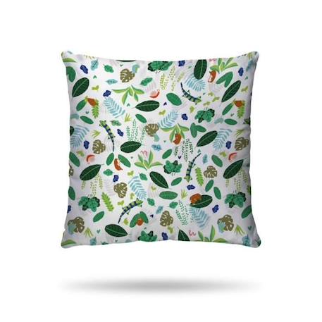 Housse De Couette Catimini Forêt 140x200 cm + Taie D'oreiller Forêt 63x63 cm - 100% Percale de Coton - Vert VERT 3 - vertbaudet enfant 