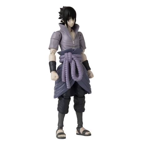 Figurine Anime Heroes 17 cm - Sasuke Uchiwa - BANDAI Naruto Shippuden GRIS 6 - vertbaudet enfant 