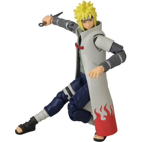 Figurine Namikaze Minato - Naruto Shippuden - Anime Heroes 17 cm - Bandai JAUNE 4 - vertbaudet enfant 