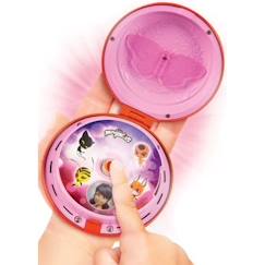 Jouet-Téléphone Magique Ladybug - BANDAI - Miraculous - 30 phrases - Enfant 4 ans - Rose Violet