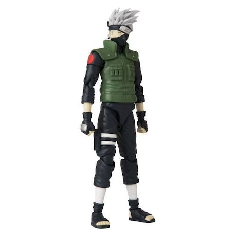 Figurine Anime Heroes 17 cm - Kakashi Hatake - Naruto Shippuden - BANDAI NOIR 5 - vertbaudet enfant 