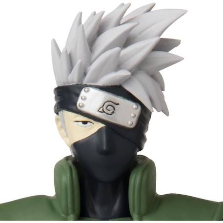 Figurine Anime Heroes 17 cm - Kakashi Hatake - Naruto Shippuden - BANDAI NOIR 3 - vertbaudet enfant 