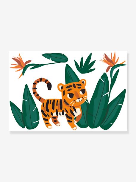 Stickers Jungle & Tigre LILIPINSO vert 1 - vertbaudet enfant 