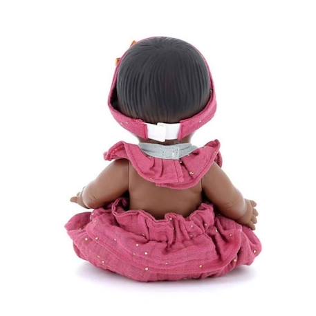 Poupon Petit-Câlin - PETITCOLLIN - Lya - Rose - 28 cm - Fabriqué en France ROSE 4 - vertbaudet enfant 