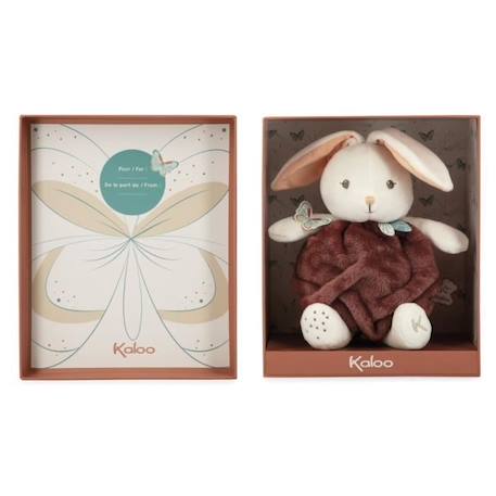 Plume Lapin Cannelle 23 cm Bulle d'Amour MARRON 1 - vertbaudet enfant 