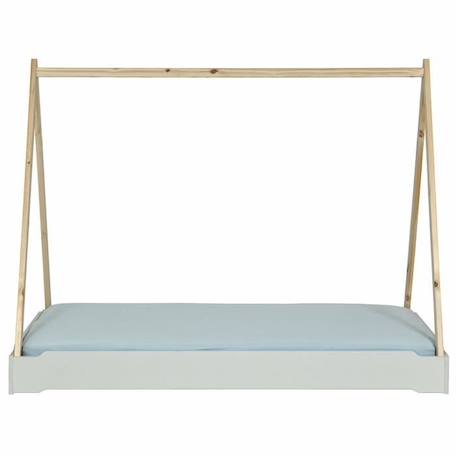 Lit empilable cabane Jelly   Gris 90x190 cm GRIS 4 - vertbaudet enfant 