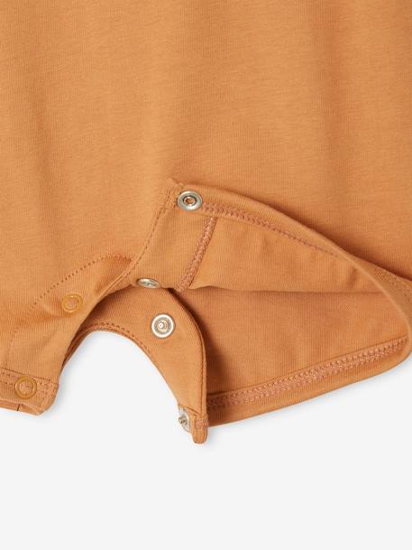 Combishort bébé Basics bleu+caramel 8 - vertbaudet enfant 