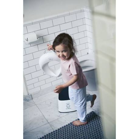 BABYBJORN Réducteur de Toilette Blanc/Gris BLANC 3 - vertbaudet enfant 