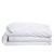 BLEU CALIN Housse de couette unie 100% percale de coton 80 fils/m² - 140x200cm - Blanc BLANC 1 - vertbaudet enfant 