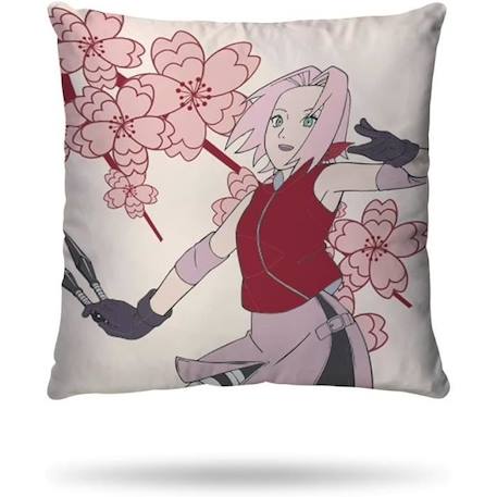 Naruto - Parure de Lit Enfant Coton Sakura Haruno, Housse de couette 140x200 cm, une Taie d’oreiller 63x63 cm BEIGE 2 - vertbaudet enfant 