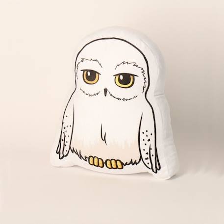 Coussin 3D Hedwige - WARNER BROS - Enfant - Blanc - 100% Polyester - Autres motifs BLANC 3 - vertbaudet enfant 