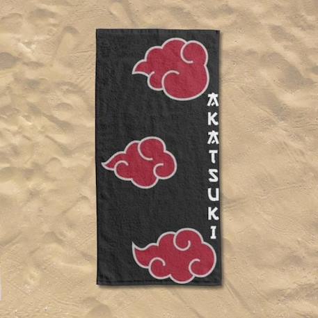 NARUTO SHIPPUDEN - Serviette De Plage Naruto Shippuden Akatsuki 75x150 cm - 100% Coton - 300 GSM - Noir NOIR 3 - vertbaudet enfant 