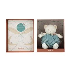 Jouet-Premier âge-Peluches-Plume Ours vert 23 cm Bulle d'Amour