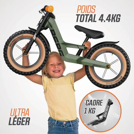 BERG Biky Trail Vert frein à main VERT 2 - vertbaudet enfant 