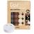 Guirlande lumineuse boules coton LED USB - Télécommandée -Veilleuse bébé 2h -  4 intensités - 16 boules 1,6m - Chocolat MARRON 1 - vertbaudet enfant 