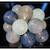 Guirlande lumineuse boules coton LED USB - Télécommandée -Veilleuse bébé 2h -  4 intensités - 24 boules 2,4m - Byzantin BLEU 4 - vertbaudet enfant 