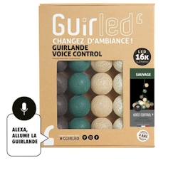 Guirlande lumineuse wifi boules coton LED USB - Commande Vocale - Maison connectée - Amazon Alexa & Google Assistant -  16 boules  - vertbaudet enfant