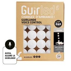 Guirlande lumineuse LED USB - GUIRLE - 24 boules - Commande Vocale - Maison connectée  - vertbaudet enfant